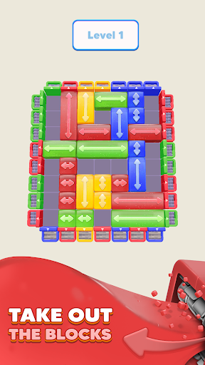 Color Blocks 3D: Slide Puzzle ekran görüntüsü