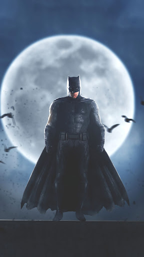 Bat Superhero Man Wallpaper ekran görüntüsü