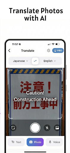 AI Translator: Voice & Photo ekran görüntüsü