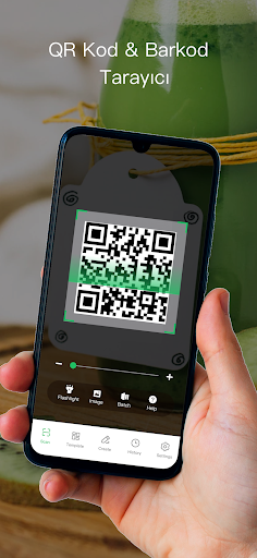QR Kod ve Barkod Tarayıcı ekran görüntüsü