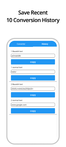 Base64 Converter ekran görüntüsü