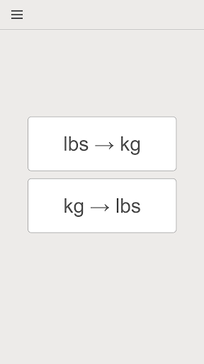 lbs kg converter pro ekran görüntüsü