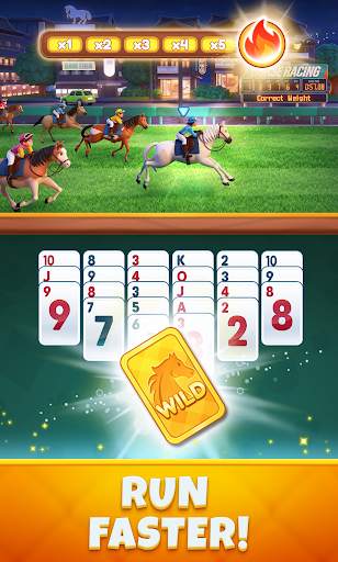 Horse Racing Solitaire ekran görüntüsü