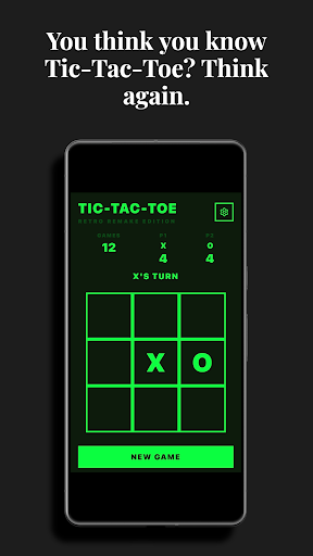 Tic-Tac-Toe Retro Remake ekran görüntüsü