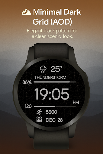 Mountain & Sea WatchFace ekran görüntüsü