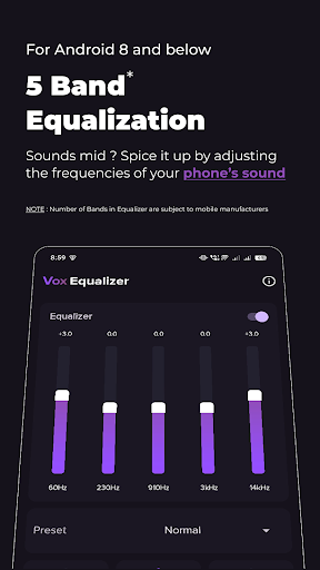 Vox Equalizer - Bass Booster ekran görüntüsü