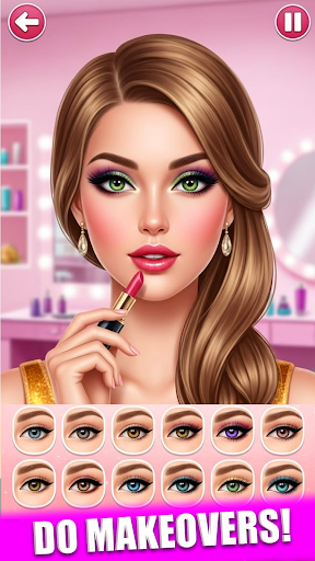 Model Glow: Makeup & Dress Up ekran görüntüsü