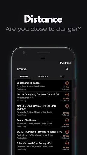 Police Scanner - Live Radio ekran görüntüsü