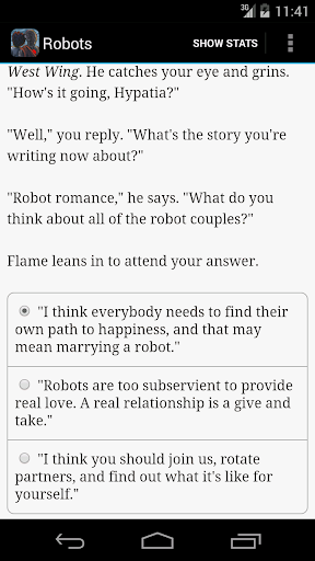 Choice of Robots ekran görüntüsü