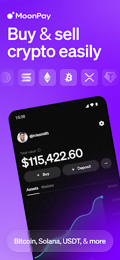 MoonPay: Buy Crypto & Bitcoin ekran görüntüsü