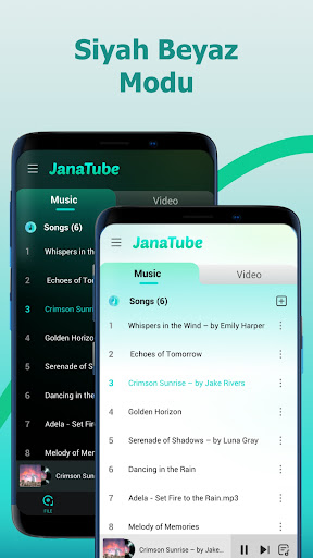 JanaTube: Video ve Müzik Çalar ekran görüntüsü