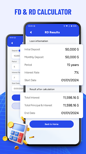 EMI Calculator: Auto, Home ekran görüntüsü
