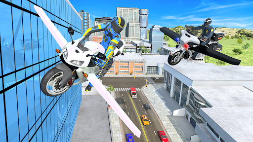 Flying Motorbike Simulator ekran görüntüsü