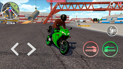 Motorcycle Real Simulator ekran görüntüsü
