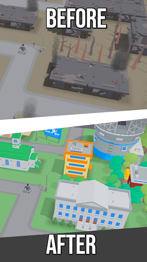 Survival after War. RPG idle ekran görüntüsü