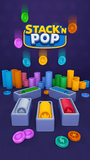 Stack N Pop: Coin Sort Puzzle ekran görüntüsü