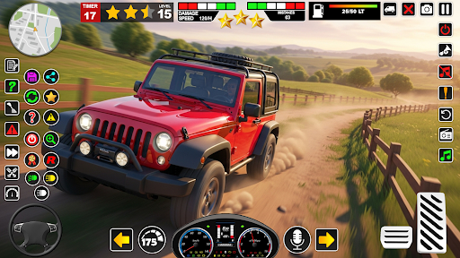 Jeep Game Real Jeep Driving 3D ekran görüntüsü