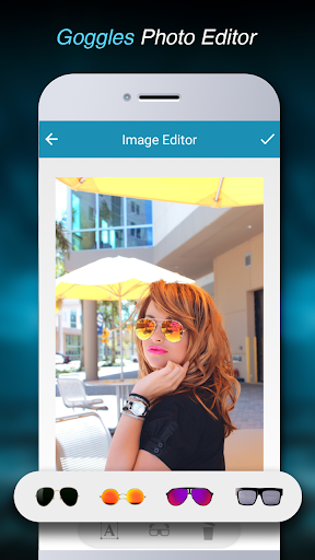 Sunglasses Photo Editor ekran görüntüsü