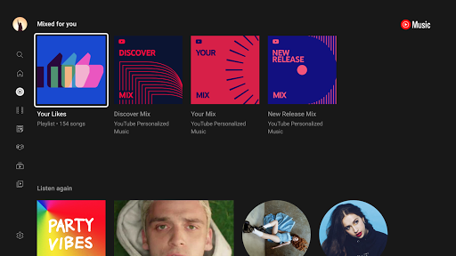 YouTube Music ekran görüntüsü