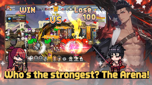Pixel Heroes Idle ekran görüntüsü