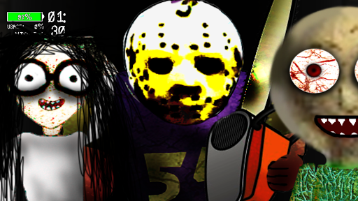 Scary Nights at Angry Teacher ekran görüntüsü