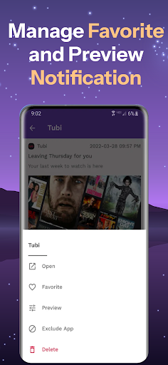 Notification History - Backup ekran görüntüsü