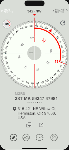 Altimeter.Compass.Speedometer ekran görüntüsü