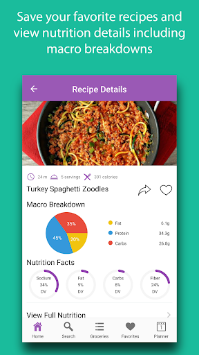 High-Fiber Recipes - Grocery L ekran görüntüsü