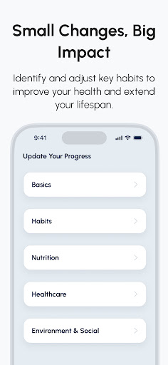 Longevity Compass: Live longer ekran görüntüsü