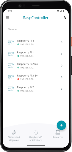 RaspController ekran görüntüsü