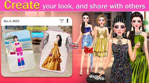 Makeup Dress Up Fashion Show ekran görüntüsü