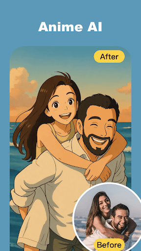 Cartoon Anime Photo Editor ekran görüntüsü