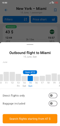 Cheap Flights & Hotels: SkyFly ekran görüntüsü
