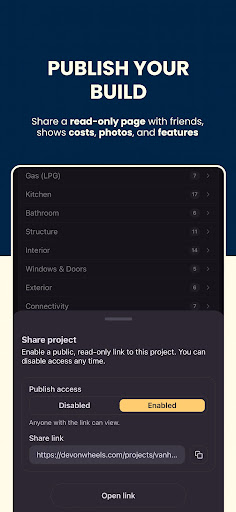 Van Heda: Build Tracker ekran görüntüsü