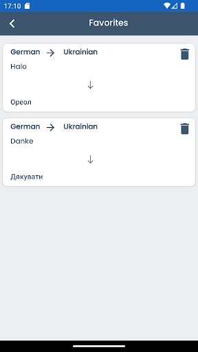 German Ukrainian Translator ekran görüntüsü