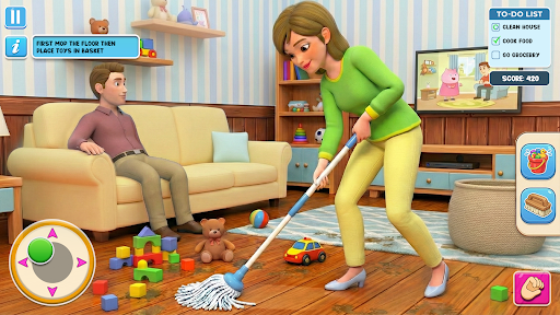 Mother Simulator Mom Sim Games ekran görüntüsü