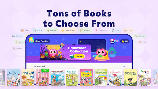 Books for Kids: Reading Stars ekran görüntüsü