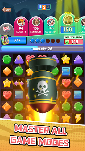 Match Puzzle - PVP Match 3 ekran görüntüsü