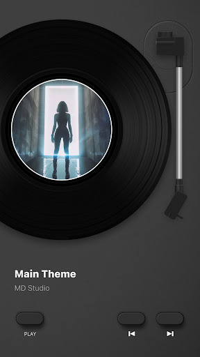 MD Vinyl - Müzik Çalar Widget ekran görüntüsü