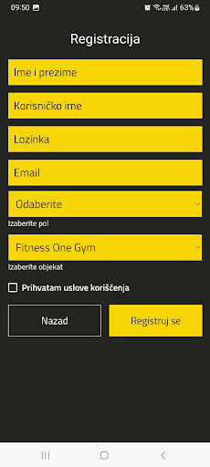 Fitness One Gym Kragujevac ekran görüntüsü
