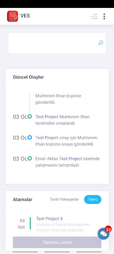 VES ekran görüntüsü