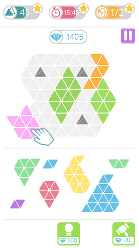 Tangram Triangle ekran görüntüsü