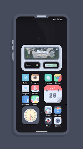 BJENAUN Iconpack ekran görüntüsü