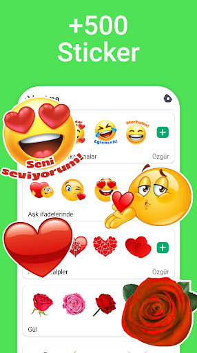 Sticker ve emoji - WASticker ekran görüntüsü