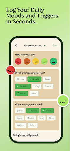 Mood Cycle: Mood Tracker Diary ekran görüntüsü