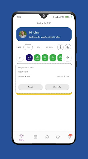 JAAN Services App ekran görüntüsü