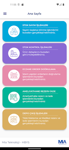 Mia-Med PDA ekran görüntüsü
