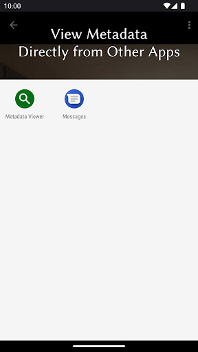Photo Metadata Viewer ekran görüntüsü