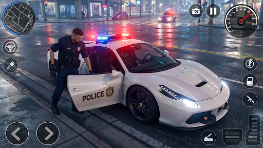 Extreme Police City Chase Sim ekran görüntüsü