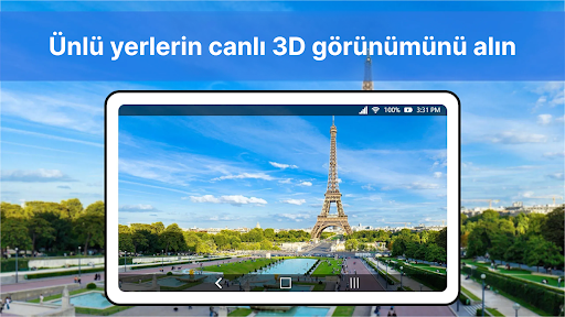 Canlı Dünya Haritası Görünümü ekran görüntüsü